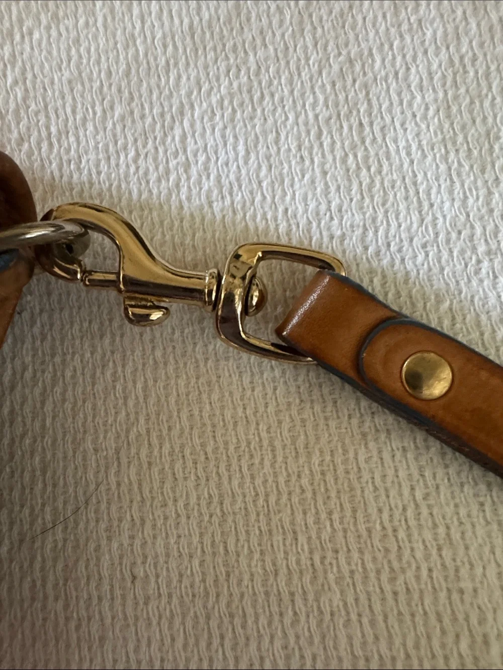 Pre- loved,Dooney & Bourke vintage snap wristlet/charm pouch in crayon hearts.